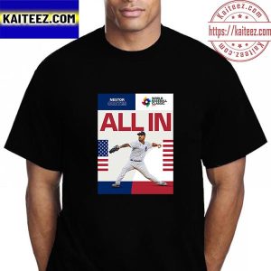 Nestor Cortes Is All In For Team USA Vintage T-Shirt