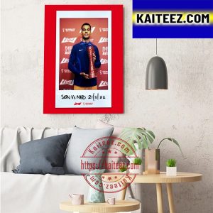 Netherlands Cody Gakpo Is Budweiser Player Of The Match Art Decor Poster Canvas