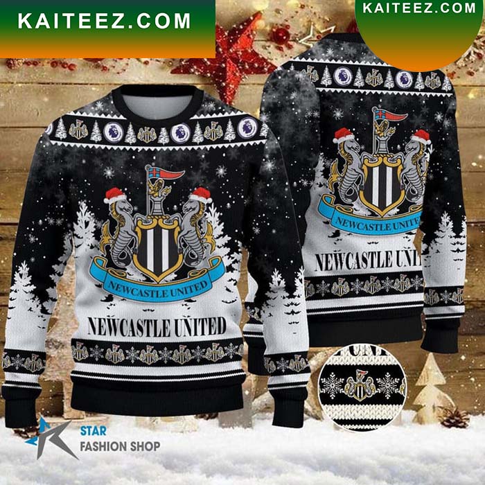 Newcastle United Christmas Ugly Sweater