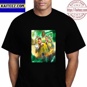 Neymar Jr 10 Brazil 2022 World Cup Vintage T-Shirt
