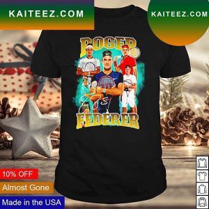 Nice rey Roger Federer De America T-shirt