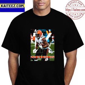 Nick Chubb 1000 Yard Season Vintage T-Shirt