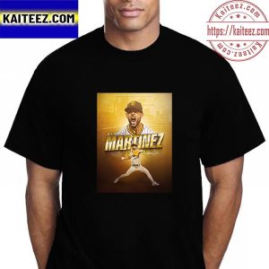 Nick Martinez Signed San Diego Padres Welcome Back Vintage T-Shirt