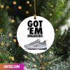 Nike Back To The Future Air Mag Sneaker Christmas Sneaker Ornament
