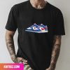 Nike Zoom LeBron 2 White Midnight Navy Fan Gifts T-Shirt