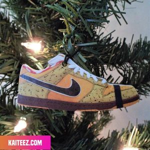 Nike Dunk SB Low Yellow Lobster Christmas Sneaker Ornament