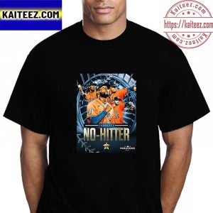 No Hitter Houston Astros In 2022 MLB World Series Vintage T-Shirt