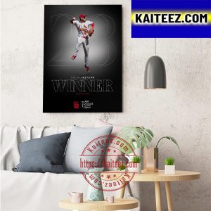 Nolan Arenado Rawlings Sports 2022 NL Platinum Glove Winner Art Decor Poster Canvas