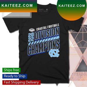North Carolina Tar Heels 2022 ACC Coastal Division Football Champions T-shirt