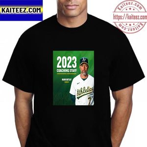 Oakland Athletics 2023 Coaching Staff Mark Kotsay Manager Vintage T-Shirt
