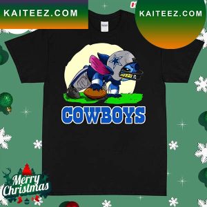 Official Dallas Cowboys Stitch Ready For The Football Battle Nfl T-Shirt