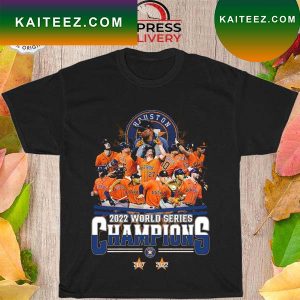 Official Houston Astros 2022 World Series Champions Houston Astros T-shirt