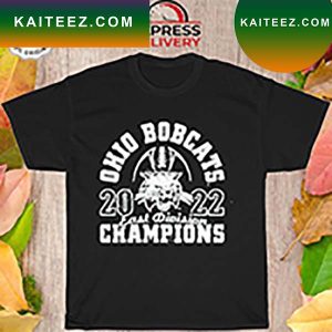 Official bobcats 2022 east division champions cbsohiou T-shirt