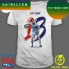 Official karim Benzema Illustration Artwork T-shirt