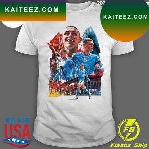 Official phil Foden Collage Design T-shirt