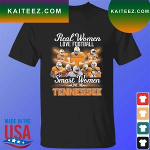 Official real women love baseball smart women love the Tennessee Volunteers 2022 T-shirt