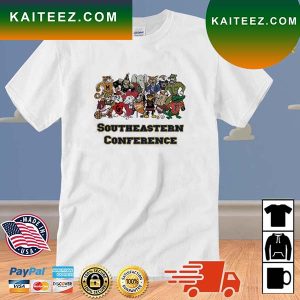 Official southeastern Conference 2022 Championship Sec Mascot T-shirt