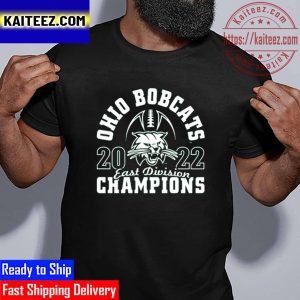 Ohio Bobcats 2022 East Division Champions Football Vintage T-Shirt