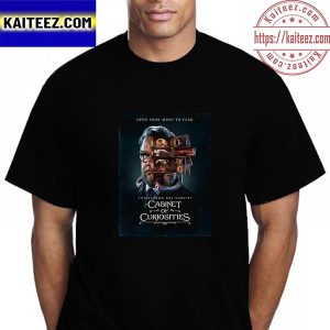 Open Your Mind To Fear Guillermo Del Toro Cabinet Of Curiosities Vintage T-Shirt