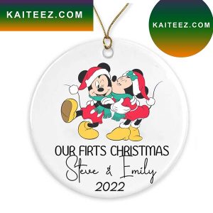 Our First Christmas Mickey & Minnie Disney Ornament
