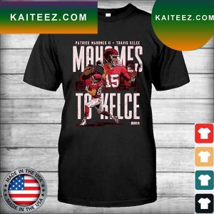 Patrick Mahomes & Travis Kelce Kansas City Connection T-shirt