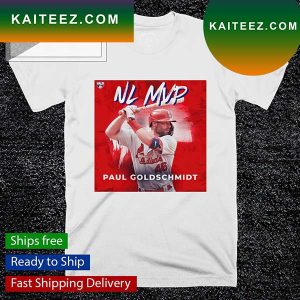 Paul Goldschmidt 2022 National League MVP T-shirt