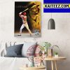 Paul Goldschmidt Is NL Winner 2022 Hank Aaron Award Art Decor Poster Canvas