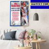 Paul Goldschmidt Is The 2022 NL Hank Aaron Award Winner Art Decor Poster Canvas