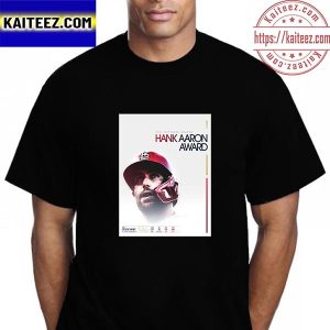 Paul Goldschmidt Is The 2022 NL Hank Aaron Award Winner Vintage T-Shirt