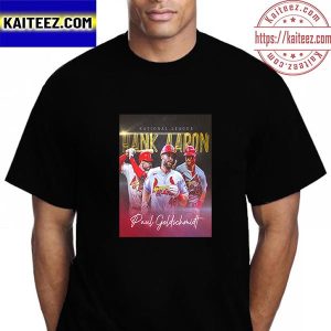 Paul Goldschmidt Is The Winner Of The 2022 NL Hank Aaron Award Vintage T-Shirt