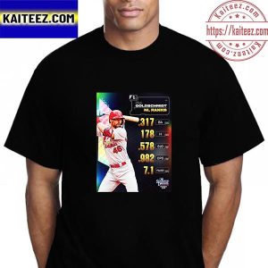 Paul Goldschmidt St Louis Cardinals 2022 NL Ranks Vintage T-Shirt