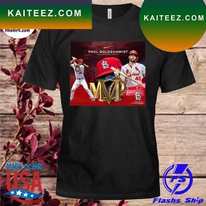 Paul goldschmidt Official St. louis cardinals national League mvp 2022 T-shirt
