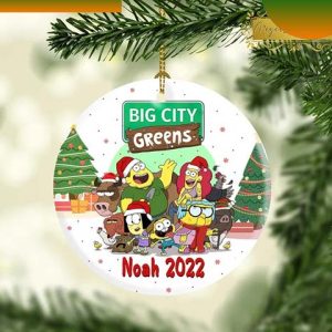 Personalized Big City Greens Disney  Ornament