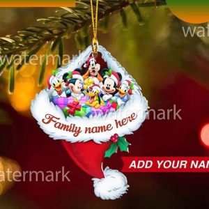 Personalized Mickey And Friends Disney  Ornament