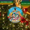 Personalized Mickey Mouse Very Christmas Ornament