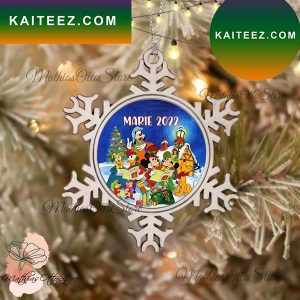 Pewter Snowflake Disney Ornament