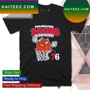 Philadelphia 76ers Happy Dunk T-shirt