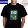 Philadelphia Eagles Undefeated For First Time In Franchise History Vintage T-Shirt