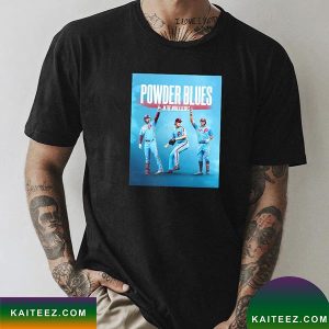 Philadelphia Phillies Bring The Powder Blues To The MLB World Series Fan Gifts T-Shirt