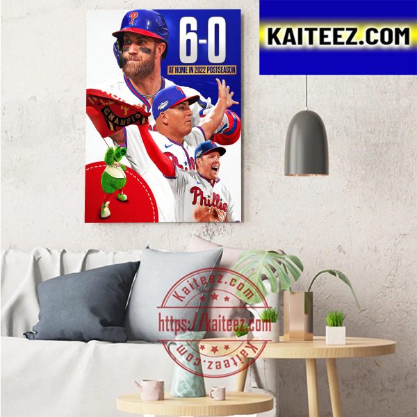 Philadelphia Phillies Take Game 3 In MLB World Series 2022 Art Decor Poster Canvas