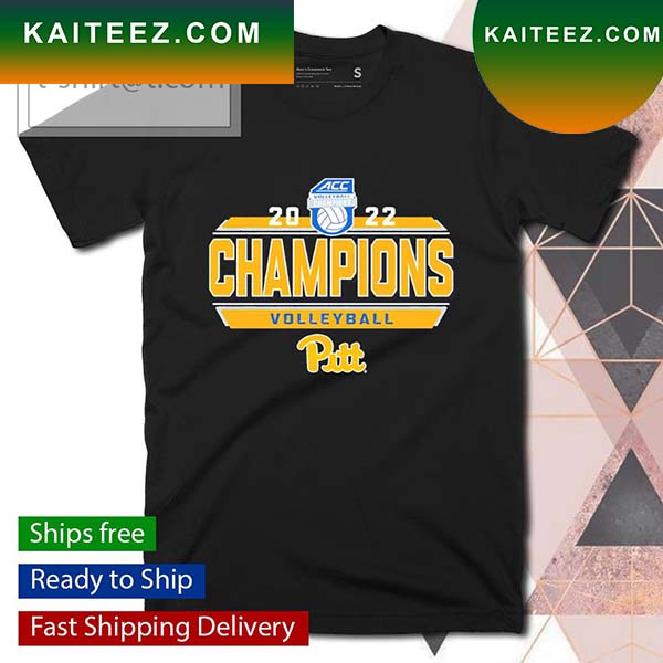 Pitt Panthers 2022 ACC Volleyball Regular Season Champions T-shirt ...