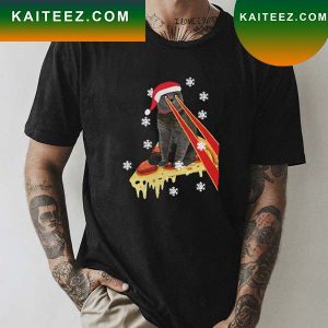 Pizza Cat With Laser Eyes T-shirt