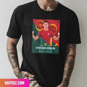 Portugal Congratulations Cristiano Ronaldo GOAL FIFA World Cup 2022 Fan Gifts T-Shirt