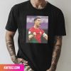 Portugal FIFA World Cup The First Player In History To Score And Assist In The Same Goal Fan Gifts T-Shirt