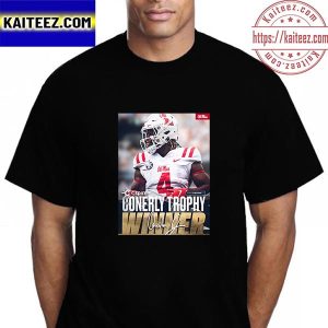Quinshon Judkins Conerly Trophy Winner With Ole Miss Football Vintage T-Shirt