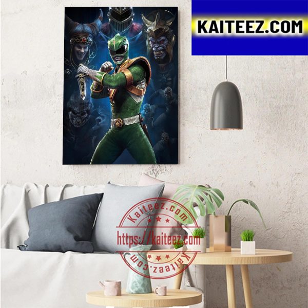 RIP Jason David Frank 1973 2022 Original Power Rangers Star Art Decor Poster Canvas