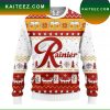 Reinbeer Beer Lovers Christmas Gift Ugly Christmas Sweater