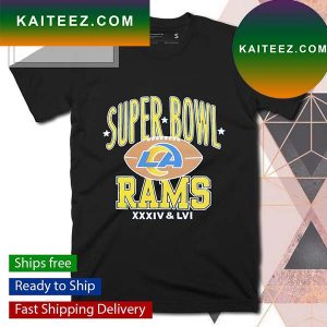 Rams 2 Time Super Bowl Champions T-shirt