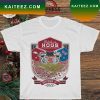 Santa Snoopy And Woodstock Bryant Bulldogs Christmas T-shirt