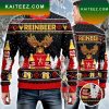 Rainier Beer Ugly Knitted Christmas Ugly Sweater